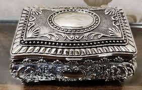Silver Jewelry Box